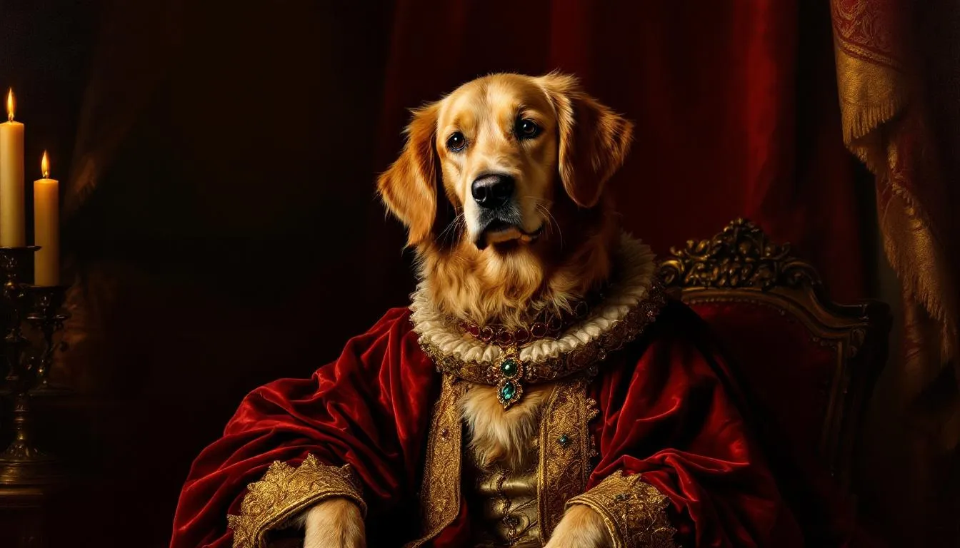 Renaissance Pet Portraits: Timeless Art for Modern Pet Lovers