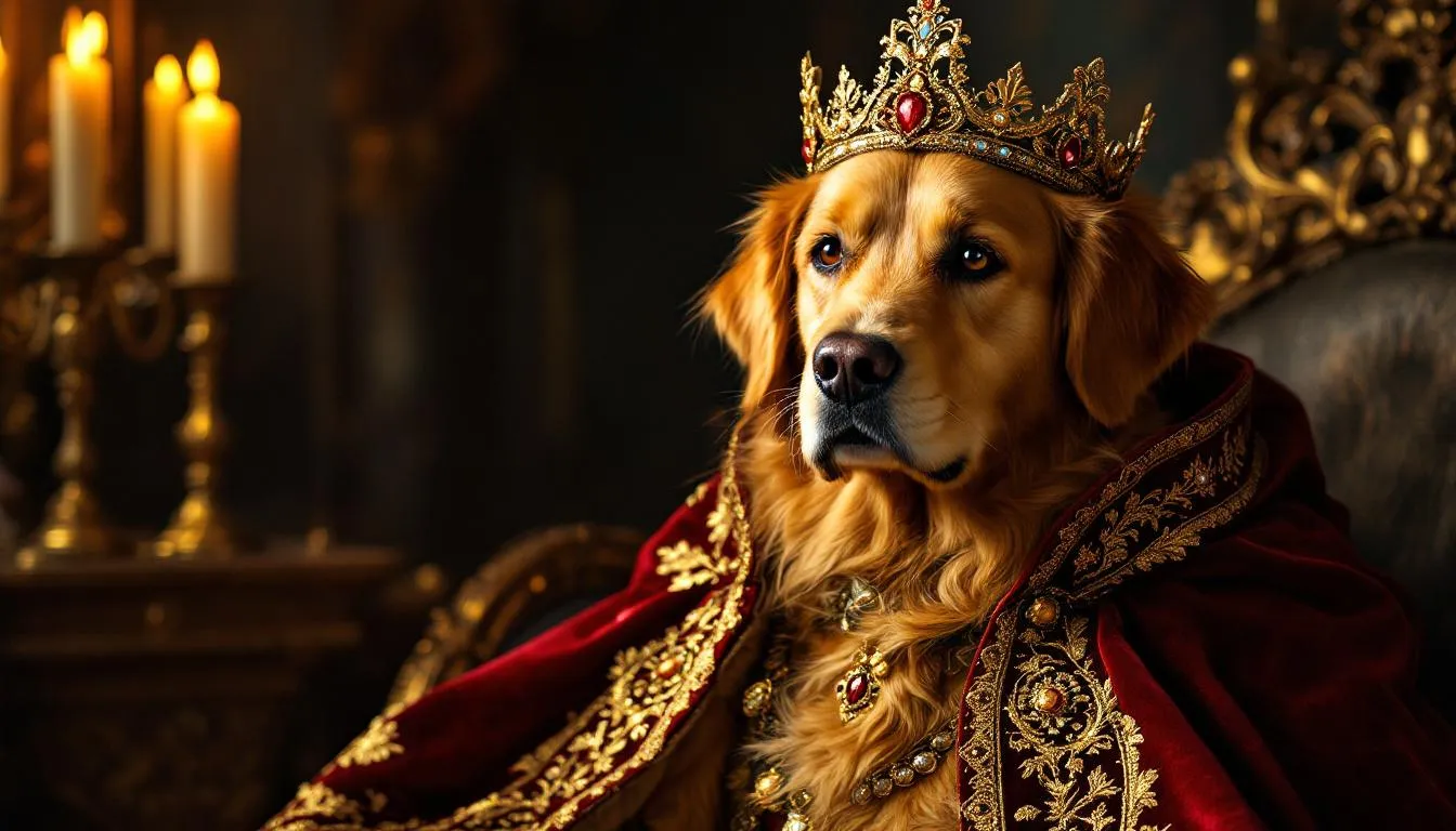 Royal Pet Portraits: Turn Your Pet Into Nobility
